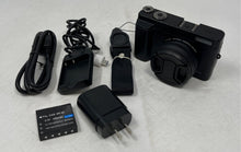 Load image into Gallery viewer, DC101 Black 16X Powerful Zoom 52mm Autofocus Cmos Digital Camera Not Tested
