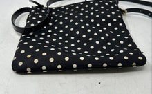 Load image into Gallery viewer, Kate Spade New York Womens Black White Polka Dot Tess Crossbody Bag