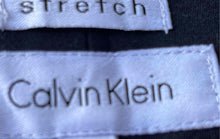 Load image into Gallery viewer, Calvin Klein Womens Navy Blue Flat Front Straight Leg Dress Pants Size 4