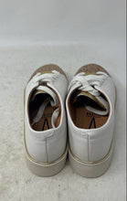 Load image into Gallery viewer, Vizzano Womens White Gold Glitter Low Top Lace-Up Sneaker Shoes Size 8