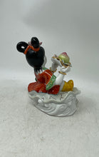 Load image into Gallery viewer, Vintage Hand Painted Chinese Porcelain Collectible Girl Figurine