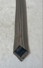 Load image into Gallery viewer, Pierre Cardin Mens Brown Printed Silk Keeper Loop Formal Designer Tie