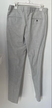 Load image into Gallery viewer, Express Mens Gray Flat Front Extra Slim Fit Straight Leg Dress Pants Size 30x32