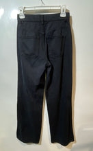 Load image into Gallery viewer, Pacsun Womens Black Denim Distressed Pockets Straight Leg Jeans Size 24