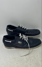 Load image into Gallery viewer, Lacoste Mens Dreyfus 7-20SPM8121121 Blue White Lace-Up Sneaker Shoes Size 9