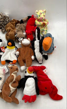 Load image into Gallery viewer, Lot Of Assorted Mixed Ty Multicolor Beanie Babies Collectible Plush Toys