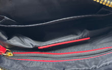 Load image into Gallery viewer, Tommy Hilfiger Womens Black Adjustable Strap Shoulder Crossbody Bag