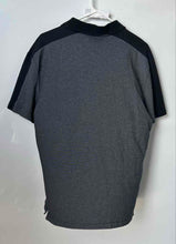 Load image into Gallery viewer, Calvin Klein Mens Blue Short Sleeve Collared Stretch Polo Shirt Size Large