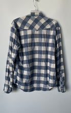 Load image into Gallery viewer, Lucky Brand Mens Blue White Check Saturday Stretch Button-Up Shirt Size M