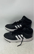 Load image into Gallery viewer, Adidas Boys Hoops Mid GW0402 Black White Lace-Up Sneakers Shoes Size 6