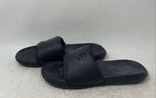 Load image into Gallery viewer, Nike Mens Victori One Black Open Toe Slip-On Flat Slide Sandals Size 9