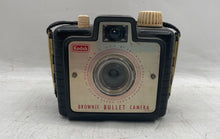 Load image into Gallery viewer, Kodak Brownie Black Beige Dakon Lens Bullet Film Camera Not Tested