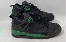 Load image into Gallery viewer, Nike Mens Air Jordan Spizike Low Black Green Lace-Up Sneaker Shoes Size 11.5