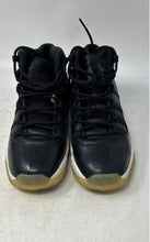 Load image into Gallery viewer, Nike Boys Air Jordan 11 Retro Black Mid Top Lace-Up Sneaker Shoes Size 7Y
