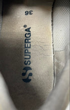 Load image into Gallery viewer, Superga Womens 2843 Club S White Leather Lace-Up Low Top Sneaker Shoes Size 36