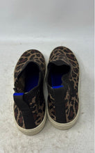 Load image into Gallery viewer, Rothy’s Womens Brown Animal Print Wildcat Pull On Chelsea Boots Size 10