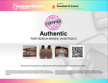 Load image into Gallery viewer, Authentic Tory Burch Womens Ines Old Pink Mesh Espadrille Flats Size 7.5 Worn