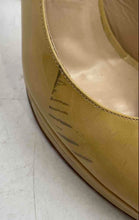 Load image into Gallery viewer, Authentic Jimmy Choo London Womens Nova Yellow Slingback Heels Sz EUR 37 Damaged