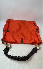 Load image into Gallery viewer, Anteprima Nueve Womens Orange Brown Braided Shoulder Strap Hobo Handbag