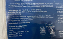 Load image into Gallery viewer, Kidde Model 9CO5-LP2 Battery-Operated Carbon Monoxide Alarm Detector Sealed