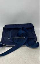Load image into Gallery viewer, Samsonite Womens Navy Blue Inner Outer Pockets Zipper Crossbody Bag