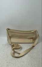 Load image into Gallery viewer, Etienne Aigner Womens Ivory Leather Adjustable Strap Crossbody Shoulder Bag