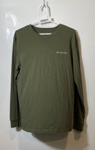 Load image into Gallery viewer, Columbia Mens Green Thistletown Hills Short Sleeve Crew Neck T-Shirt Size S