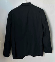 Load image into Gallery viewer, Perry Ellis Womens Black Long Sleeve Very Slim Fit Two-Button Blazer Size 40S
