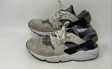 Load image into Gallery viewer, Nike Mens Air Huarache 318429-005 Beige Black Gray Lace-Up Sneaker Shoes Size 11