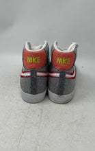 Load image into Gallery viewer, Nike Mens Blazer Mid 77 CW5838-022 Gray Red Orange Sneakers Shoes Size 12