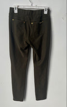 Load image into Gallery viewer, Michael Kors Womens Green Pockets Stretch Pull-On Ankle Pants Size Medium