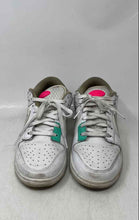 Load image into Gallery viewer, Nike Womens Dunk Low DX6060 121 White Pink Lace-Up Sneakers Shoes Size 8.5 Dirty