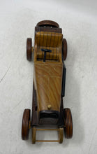 Load image into Gallery viewer, Old-Style Toy Roadster Wooden Touring Automobile Collectible Model Car