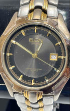 Load image into Gallery viewer, Authentic Elgin Men's Silver-Gold Tone Watch With Box