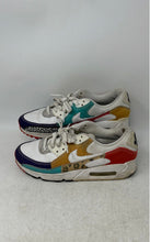 Load image into Gallery viewer, Nike Womens Air Max 90 Multicolor Low Top Lace-Up Sneaker Shoes Size 8 Stains