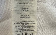 Load image into Gallery viewer, Armani Exchange Mens White Raglan Sleeve Round Neck Pullover Sweatshirt Size S