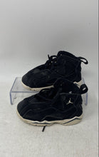 Load image into Gallery viewer, Nike Kids Air Jordan True Flight 343797-050 Black Lace-Up Sneaker Shoes Size 7C