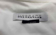 Load image into Gallery viewer, Authentic Versace Mens White Long Sleeve Dress Shirt Size EUR 42 Stained