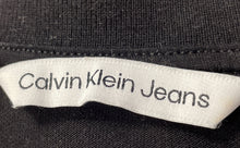 Load image into Gallery viewer, Calvin Klein Womens Black Short Sleeve Collared Pullover Polo Shirt Size Small