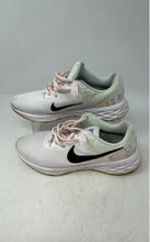 Load image into Gallery viewer, Nike Womens Revolution 6 DO9475-100 White Green Lace-Up Sneakers Shoes Size 10