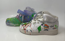 Load image into Gallery viewer, Nike Mens Air Force 1 Mid Multicolor Lace-Up Sneaker Shoes Size 9.5