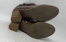 Load image into Gallery viewer, Michael By Michael Shannon Womens Blair 122828 Brown Side Zip Ankle Boots Size 9