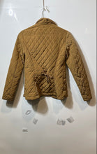 Load image into Gallery viewer, Massimo Dutti Girls Brown Long Sleeve Pockets Snap Front Quilted Jacket Size XS