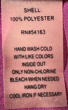 Load image into Gallery viewer, Calvin Klein Womens Pink Long Sleeve Pockets Button Front Blouse Top Size XS