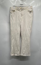 Load image into Gallery viewer, Michael Kors Womens Beige Denim Light Wash Stretch Bootcut Leg Jeans Size 10