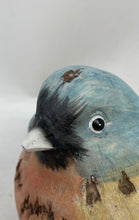 Load image into Gallery viewer, Multicolor Decorative Model Resin Bird Figurine Perched On Tropical Tree Branch