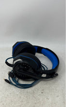 Load image into Gallery viewer, Nivava K7 Pro Black Blue 3.5mm Jack Wired Ear-Cup Over The Ear Gaming Headset