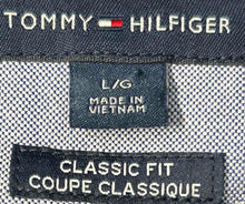 Load image into Gallery viewer, Tommy Hilfiger Mens Blue Cotton Short Sleeve Classic Fit Polo Shirt Size L