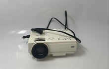 Load image into Gallery viewer, Auking Mini M8-F White Home Theater VGA USB HDMI Projector Not Tested