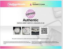 Load image into Gallery viewer, Authentic Swiss Army Men's Silver Tone Watch Case Only